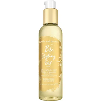 Bumble And Bumble Styling Oil 4.1 Oz. In Yellow
