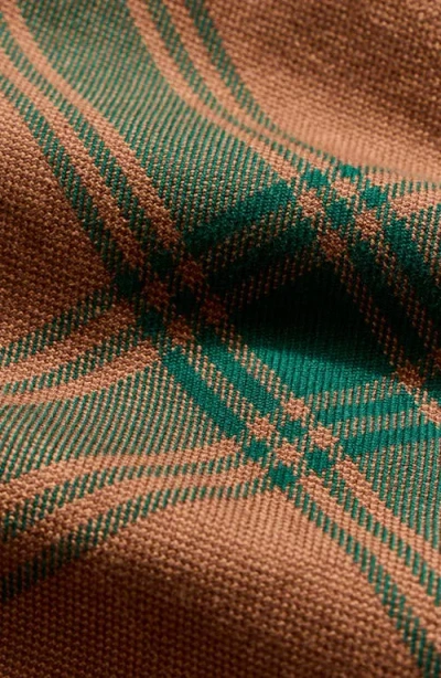 Billy Reid Large Scale Plaid Flannel Button-up Western Shirt In Multi