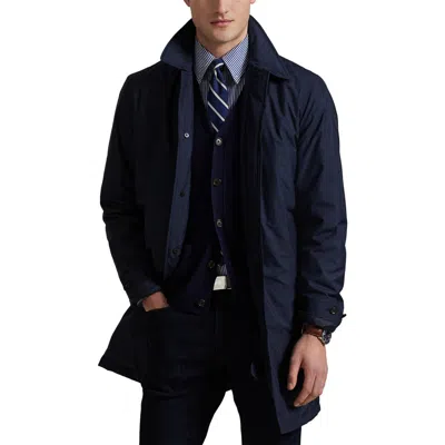 Polo Ralph Lauren Men's Packable Walking Coat In Blue