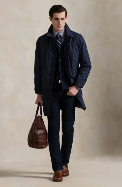 Polo Ralph Lauren Men's Packable Walking Coat In Blue