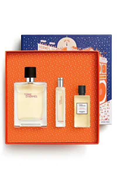 Hermes Terre D'hermès Pure Parfum Gift Set In Multi