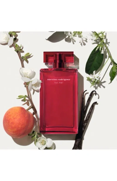 Narciso Rodriguez Ladies For Her Intense Gift Set Fragrances 3423222133818 In Transparent