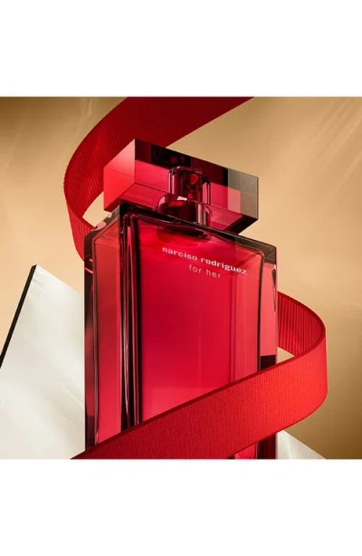 Narciso Rodriguez Ladies For Her Intense Gift Set Fragrances 3423222133818 In Transparent