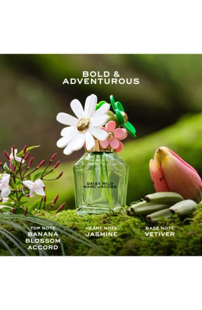 Marc Jacobs Christmas 2025 Daisy Wild Eau De Parfum 100ml Gift Set In Green
