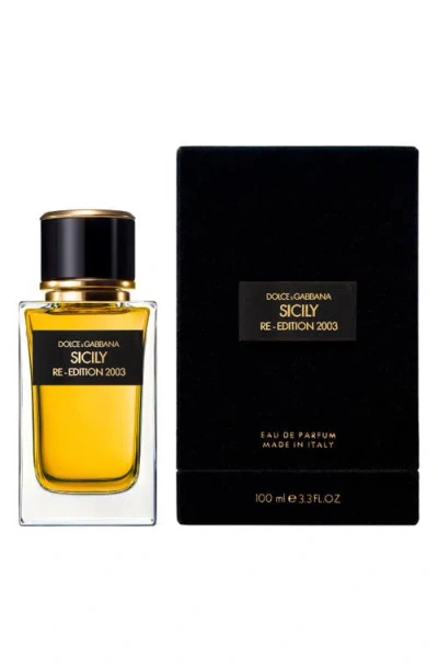 Dolce & Gabbana Dolce&gabbana Sicily Re-edition Eau De Parfum In Transparent