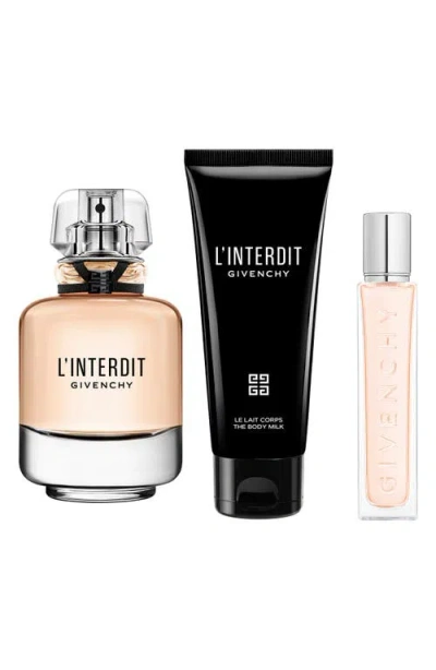Givenchy 3-pc. L'interdit Eau De Parfum Gift Set In Transparent