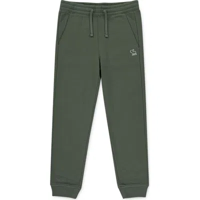 Abercrombie Kids Kids' Essential Fleece Joggers In Green