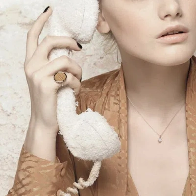 Ginette Ny Disc Ring In Gold