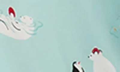 Kate Spade Long Pajama In Green