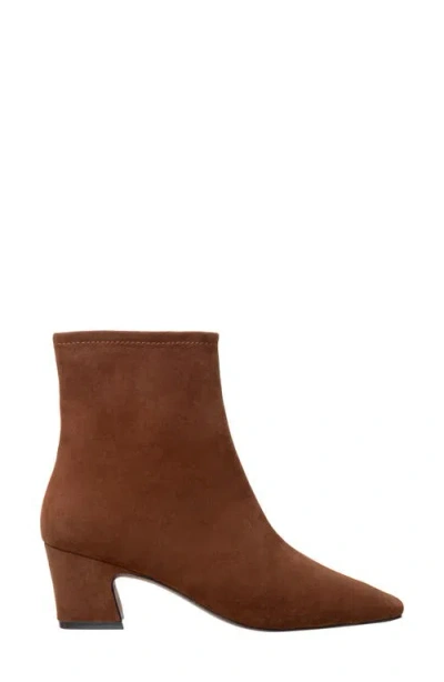 Linea Paolo Wrenly Block Heel Bootie In Brown