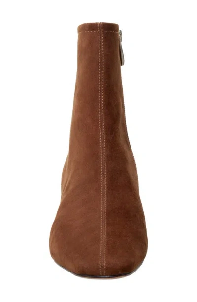Linea Paolo Wrenly Block Heel Bootie In Brown