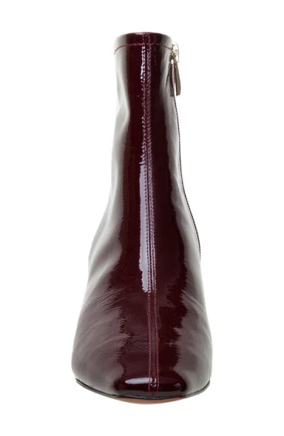 Linea Paolo Wrenly Block Heel Bootie In Burgundy