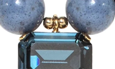 Jennifer Behr Sidonie Beaded Necklace In Black