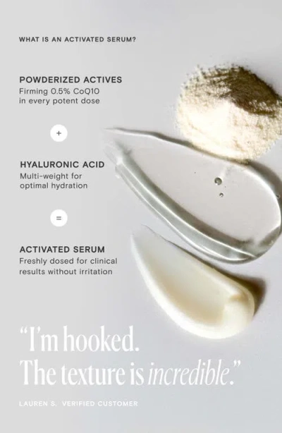 Exponent Beauty Firming Filter Coq10 + Hyaluronic Acid Power Serum Set $98 Value In Transparent