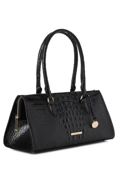 Brahmin Sophia Large Melbourne Satchel Bag In Black