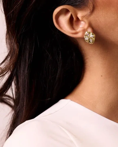 Electric Picks Vaughn Earrings In Gold