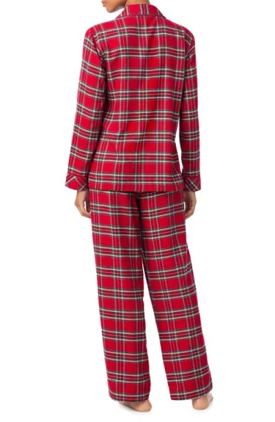 Ralph Lauren Lauren  Cotton Blend Pajamas In Red