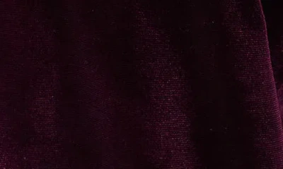 Ralph Lauren Women's Long Sleeves Notch Collar Pajama Set In Burgundy