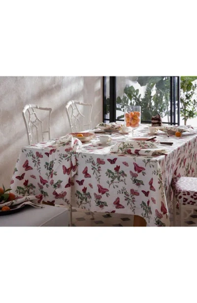 Matouk Baudin Butterfly Linen Tablecloth In Multi