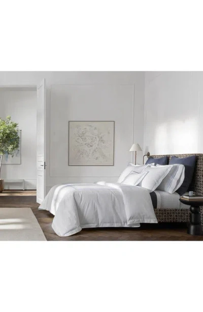 Matouk Axel Set Of 2 Embroidered Pillowcases In White