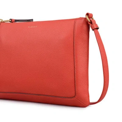 Radley Kew Way Small Ziptop Crossbody Bag In Orange