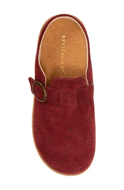 Revitalign Siesta Eclipse Clog In Red