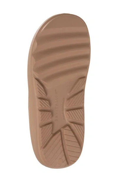 Revitalign Fusion Strive Slide Sandal In Brown