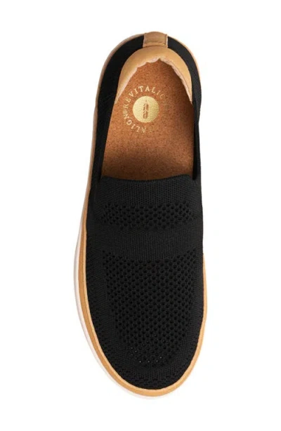Revitalign Mariner Soho Slip-on Sneaker In Black