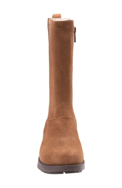 Revitalign Linden Side Stretch Panel Boot In Brown