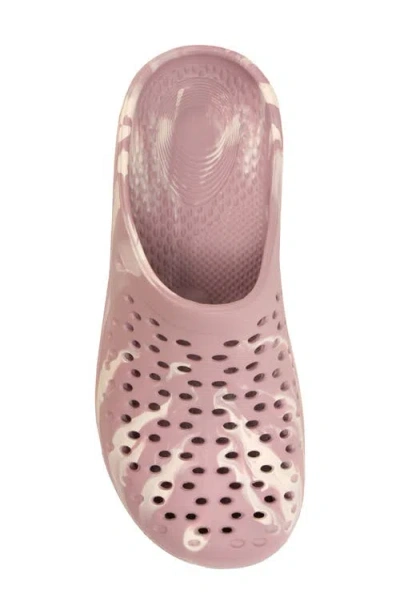 Revitalign Fusion Vitality Marbled Clog In Pink