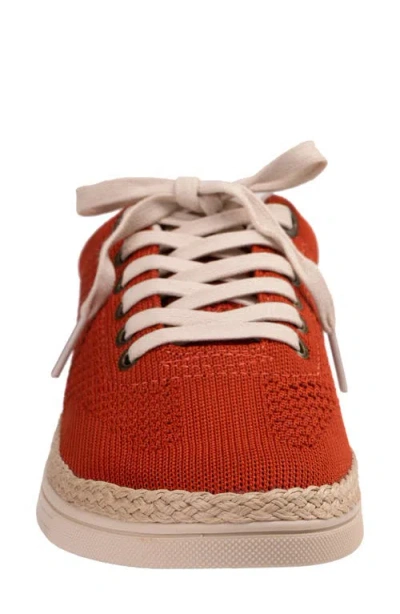 Revitalign Macey Perforated Sneaker In Orange