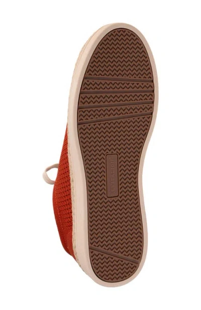 Revitalign Macey Perforated Sneaker In Orange