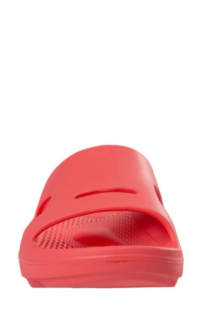 Revitalign Fusion Strive Slide Sandal In Red