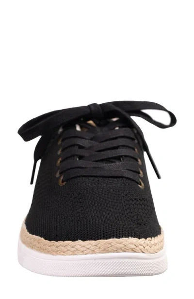 Revitalign Macey Perforated Sneaker In Black