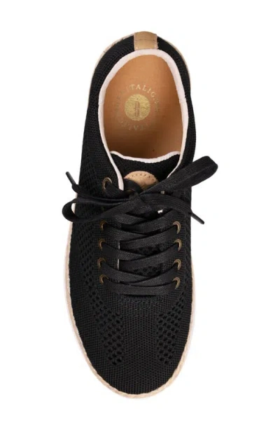 Revitalign Macey Perforated Sneaker In Black