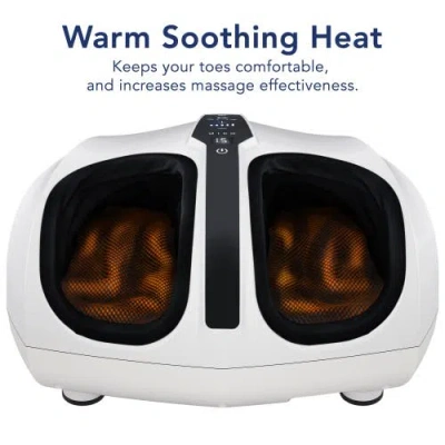 Miko Shiatsu Foot Massager In White