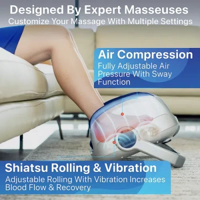Miko Mas Ii Foot, Leg & Calf Massager With Heat In Multi