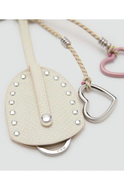 Mango Faux Leather Bag In Brown