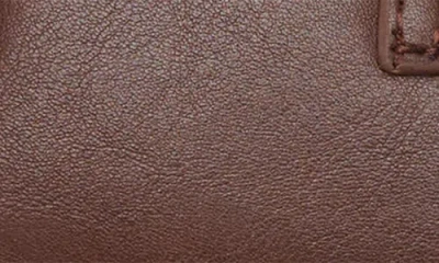 Mango Faux Leather Bag In Brown