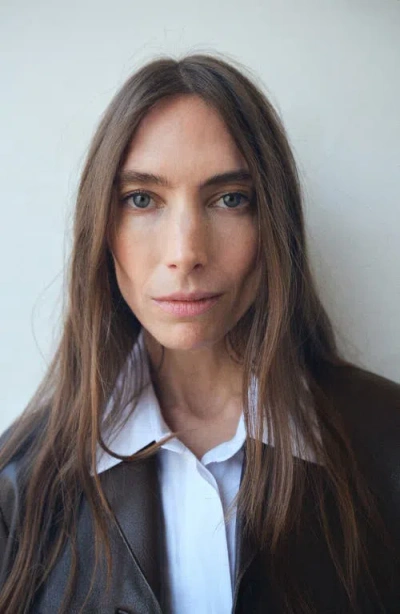 Mango Faux Leather Jacket In Brown