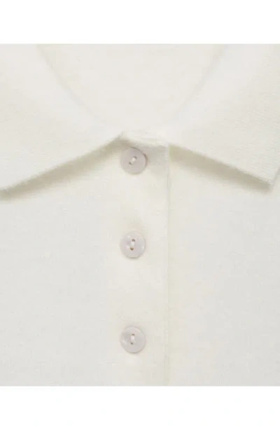 Mango Women's Diamond-print Polo-neck Sweater Vest In Multi