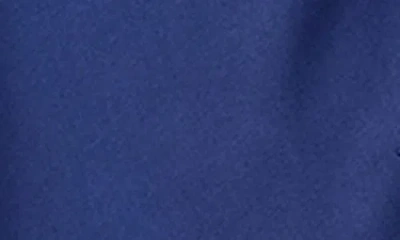 Mango Asymmetrical Satin Dress Navy In Blue