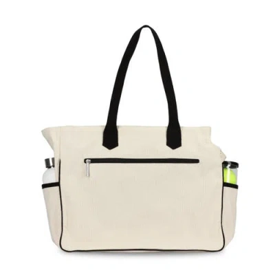 Ame & Lulu Tennis Love All Court Bag In White