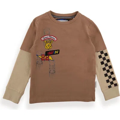 Sovereign Code Harper Long Sleeve T-shirt In Brown