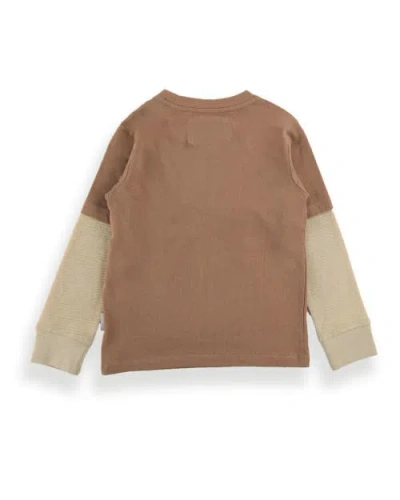 Sovereign Code Harper Long Sleeve T-shirt In Brown