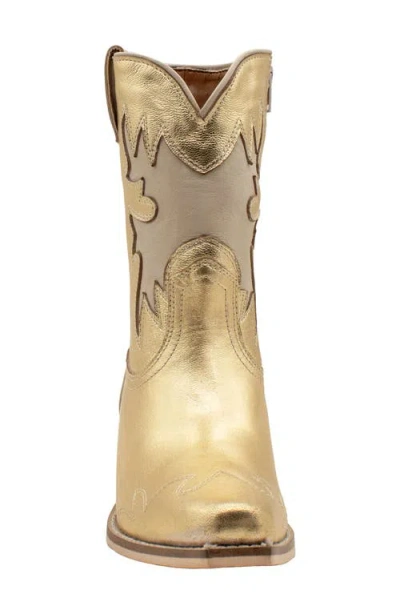 Volatile Colt Western Boot In Gold