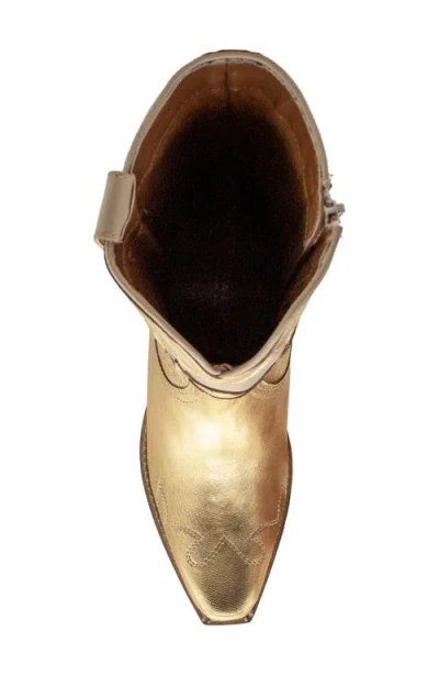 Volatile Colt Western Boot In Gold