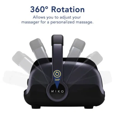 Miko Mas Ii Foot, Leg & Calf Massager With Heat In Gray