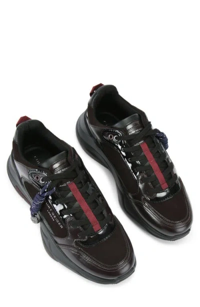Kurt Geiger Leather Royston Sneakers In Black