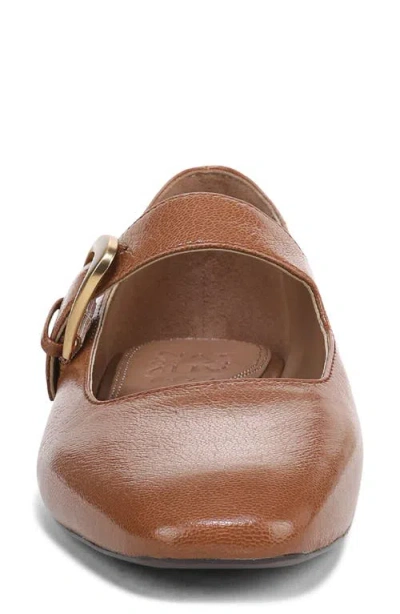 Naturalizer Women's Cosmic Square Toe Mary Jane Ballet Flats In Brown